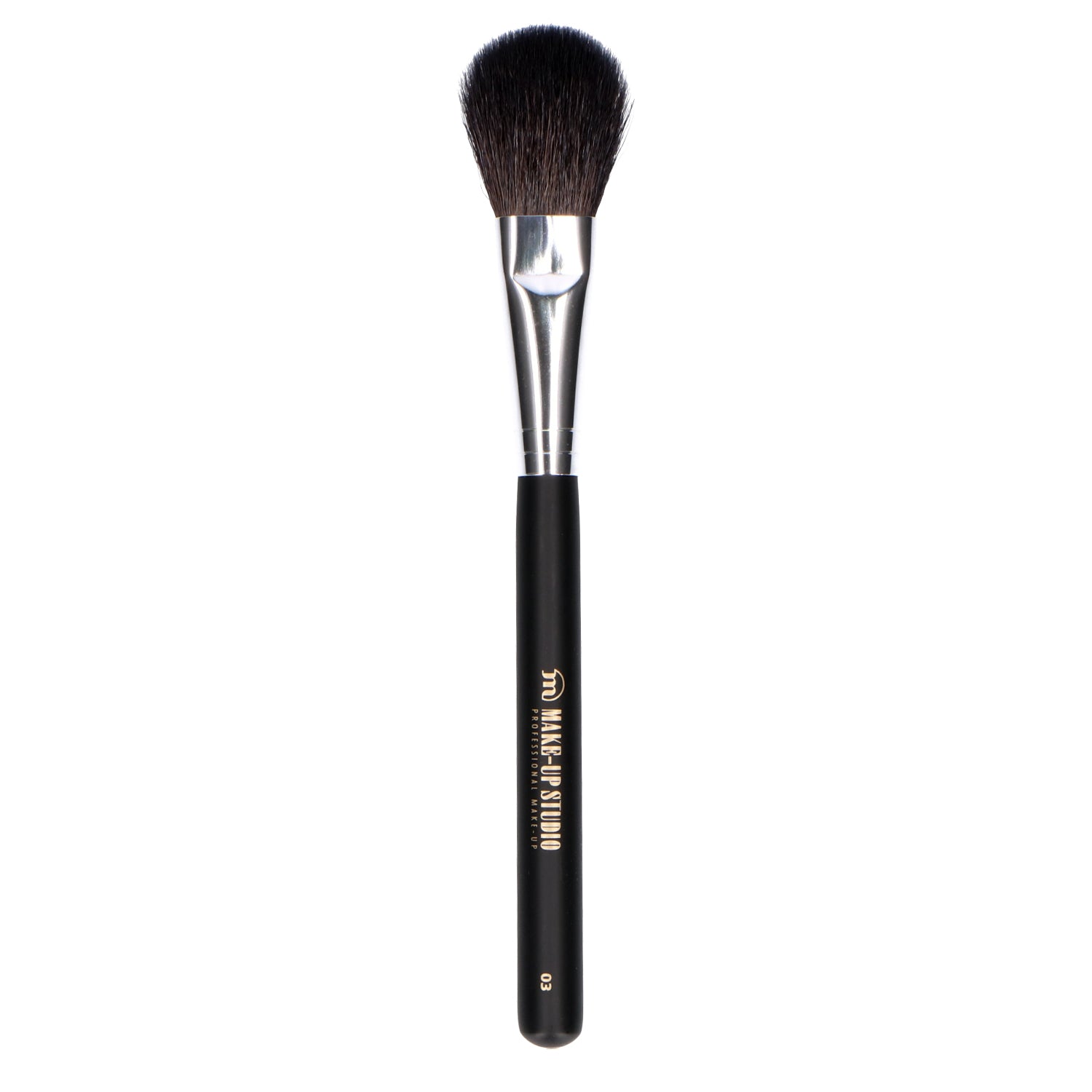 NEIN. 3 Rougepinsel flach | Ziegenhaar